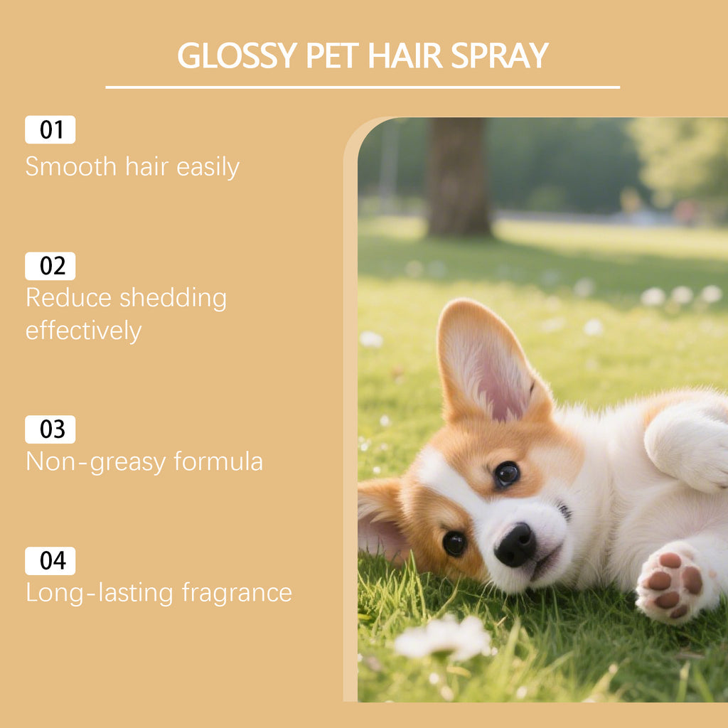 Pet Hair Smoothing Care Spray for Pet Grooming