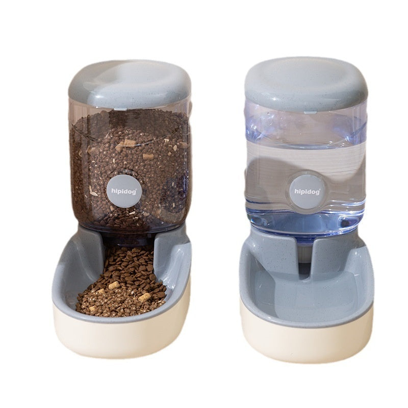Automatic Pet Drinker dark gray model with large water tank for pets