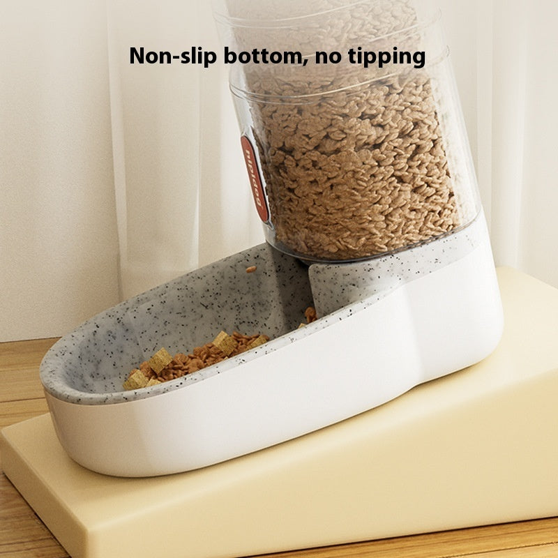 Automatic Pet Drinker compact design with measurement markings for easy monitoring
