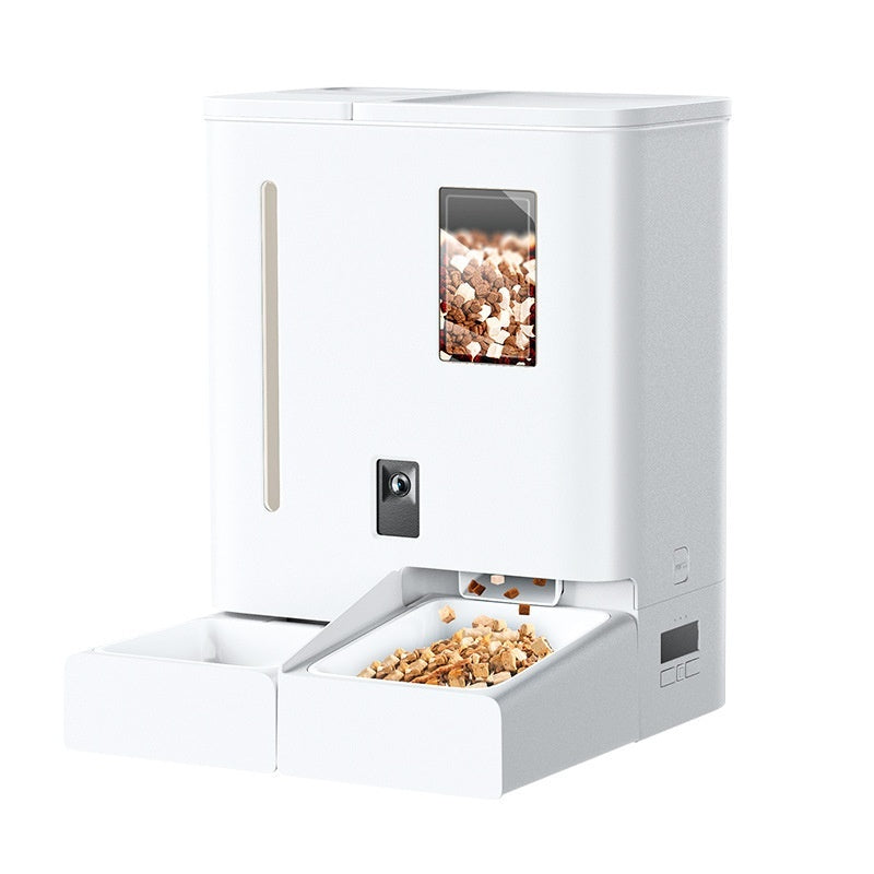 Wireless Smart Video Automatic Pet Feeder Remote Monitoring