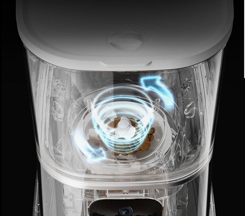 Smart Automatic Pet Feeder with voice recorder